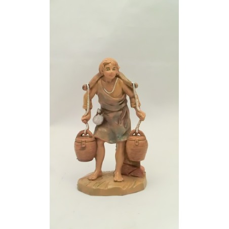 Pastore con secchi cm 9,5