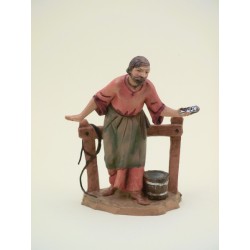 Pastore con staccionata cm 12