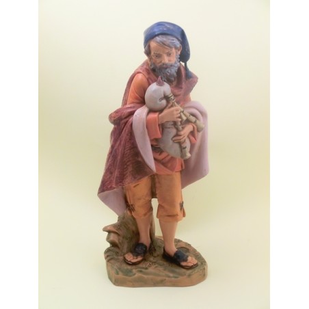 Pastore con zampogna cm 30