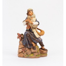 Pastore con zampogna cm 45
