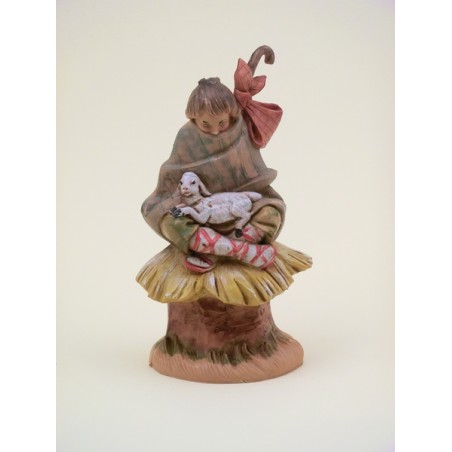 Pastorello seduto cm 12