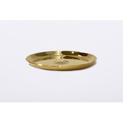 Patena dorata Ø cm. 7