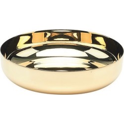 Patena offertoriale dorata cm. 10