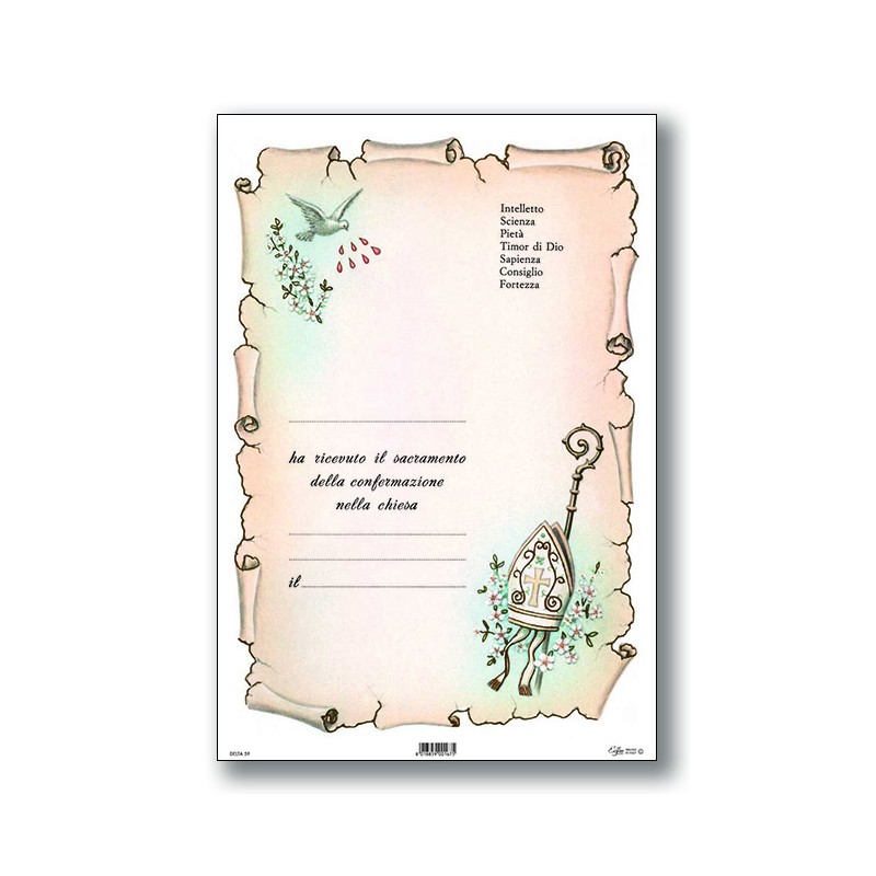 Pergamena Confermazione