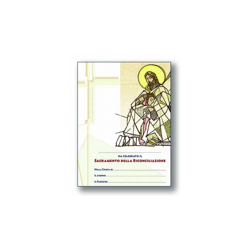 Pergamena Penitenza con oro