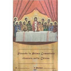 Pergamena Prima Comunione