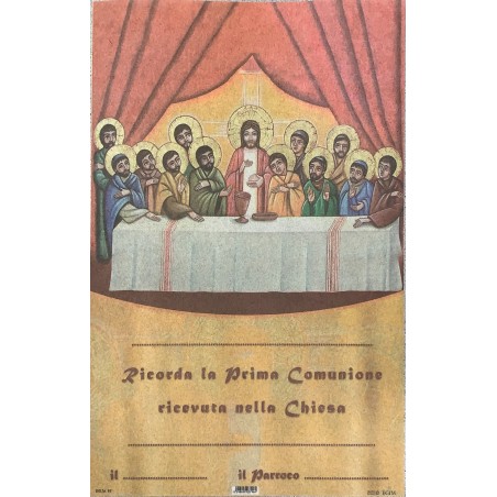 Pergamena Prima Comunione
