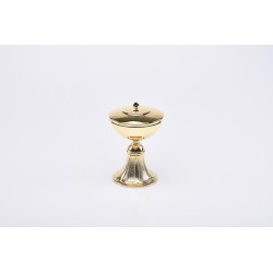 Pisside dorata  economica cm. 16