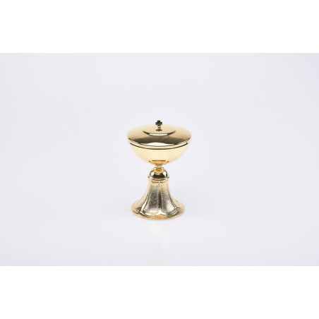 Pisside dorata  economica cm. 16