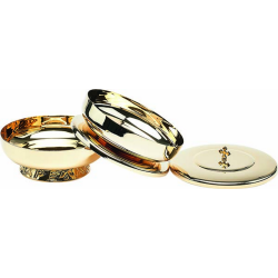 Pisside per concelebrazione a due piani Ø cm. 16