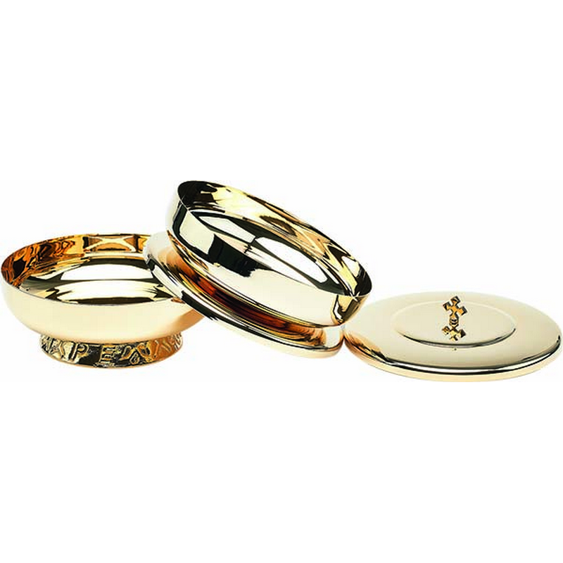 Pisside per concelebrazione a due piani Ø cm. 16