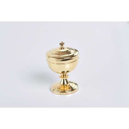 Pisside stelo dorata cm. 13