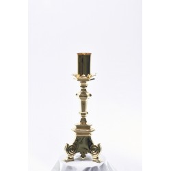 Portacero Barocco dorato cm. 50