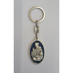 Portachiavi in metallo S. Pio