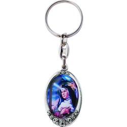 Portachiavi metallo S. Rita