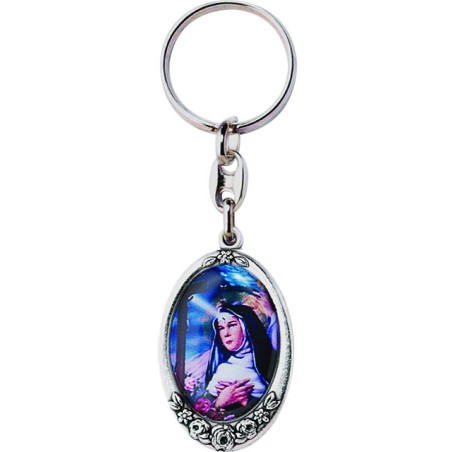 Portachiavi metallo S. Rita