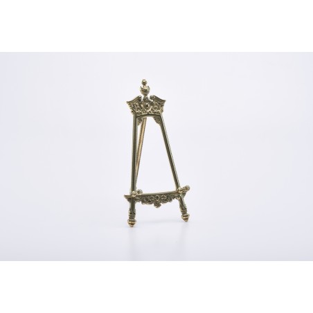 Portaquadro ottone barocco 12x25