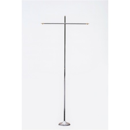 Portastendardo ottone nikelato