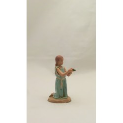 Ragazza in ginocchio cm 12
