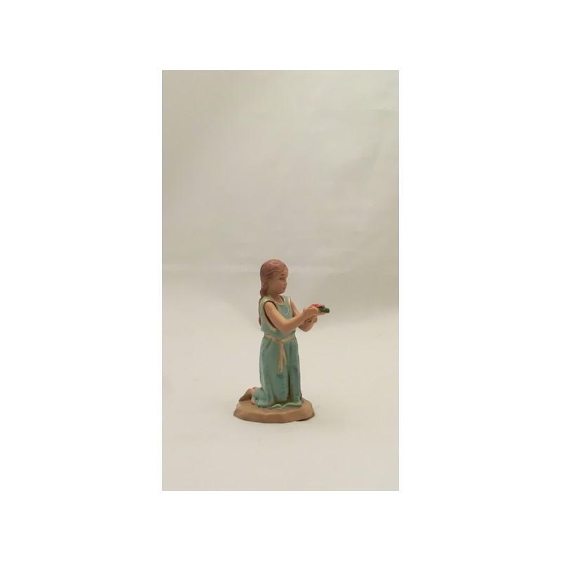 Ragazza in ginocchio cm 12