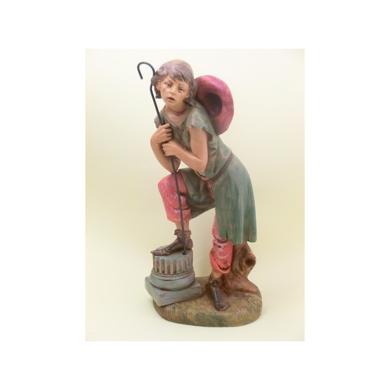 Ragazzo con bastone cm 30