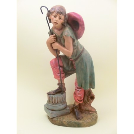 Ragazzo con bastone cm 30
