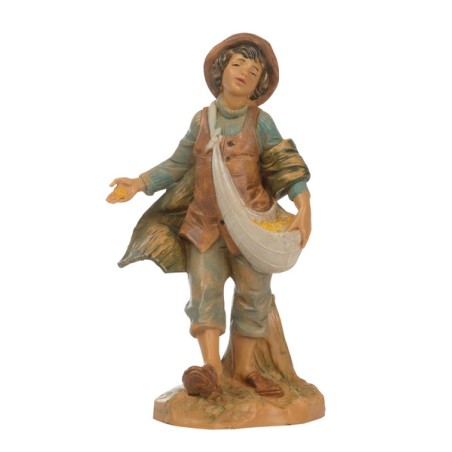 Ragazzo con grano cm 12