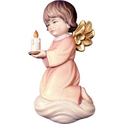 Rilievo Angelo "Pitti" in preghiera cm. 17 in legno