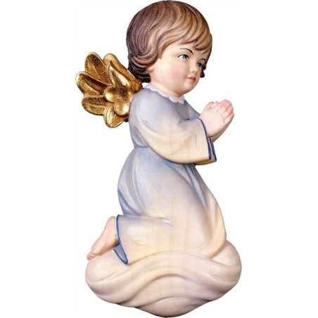 Rilievo Angelo "Pitti" in preghiera cm. 17 in legno