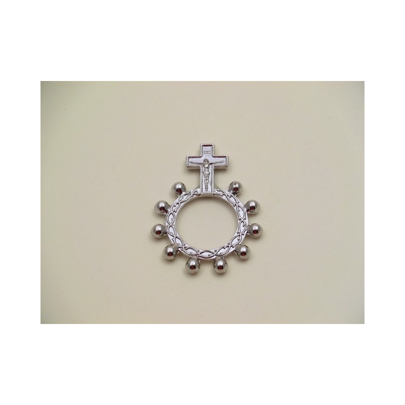 Rosario basco in metallo