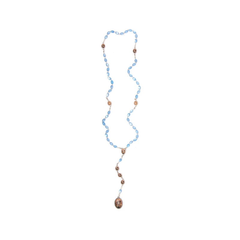 Rosario devozionale all'Immacolata grano mm. 6