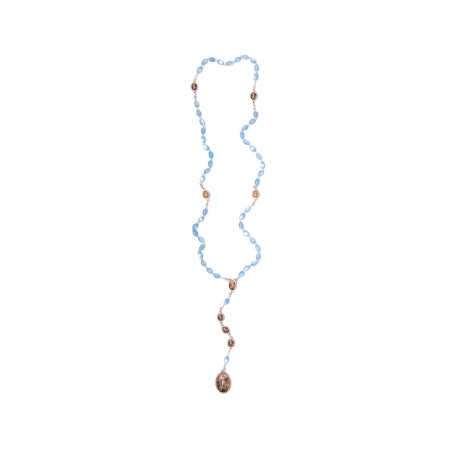 Rosario devozionale all'Immacolata grano mm. 6