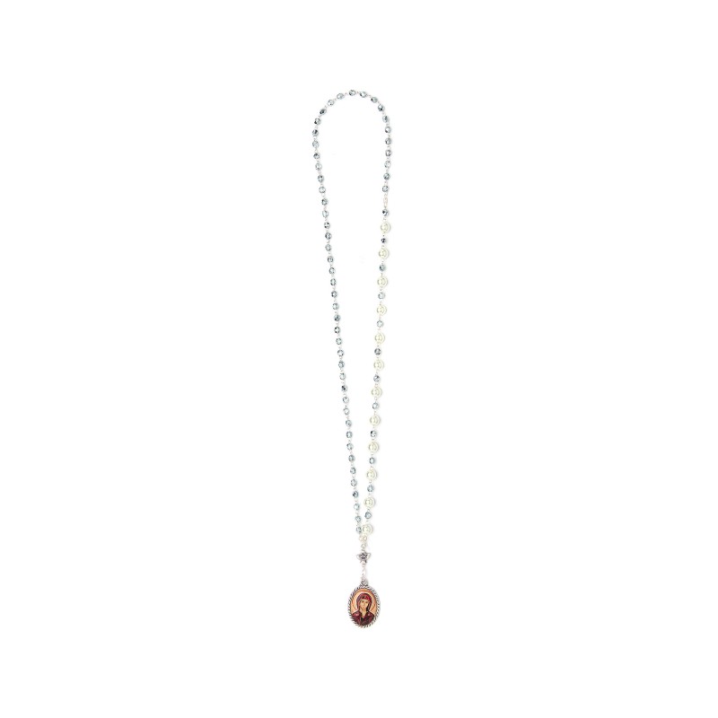 Rosario devozionale alla Madonna del Silenzio grano mm. 7+4