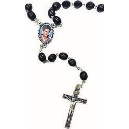 Rosario in legno S. Carlo Acutis