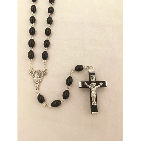 Rosario in legno legatura doppia con cofanetto