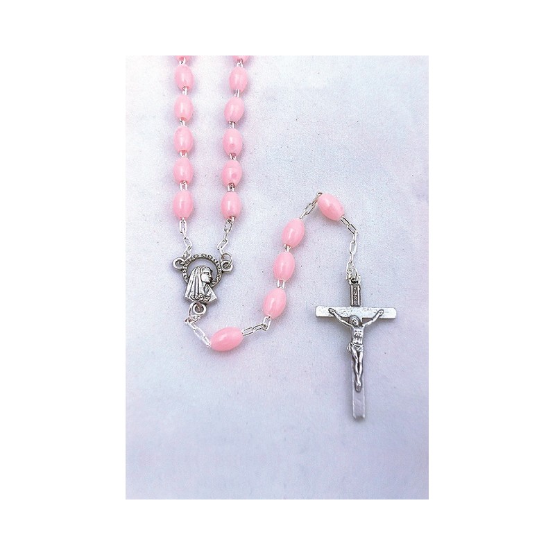 Rosario plastica grano ovale