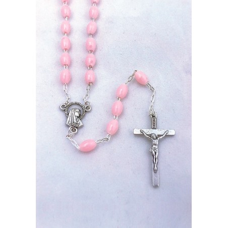 Rosario plastica grano ovale