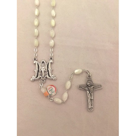 Rosario vera madreperla