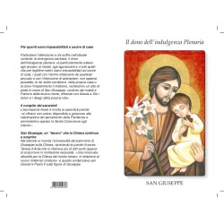 S. Giuseppe - Il dono dell'indulgenza Plenaria (100 pz)