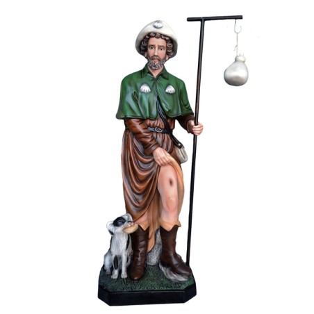 S. Rocco in vetroresina cm. 160