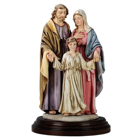 Sacra Famiglia in resina cm. 40