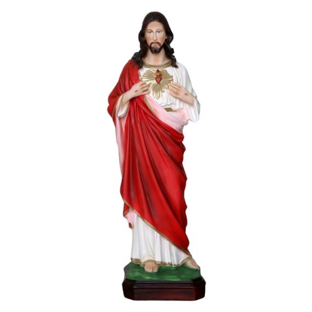 Sacro Cuore in resina cm. 50