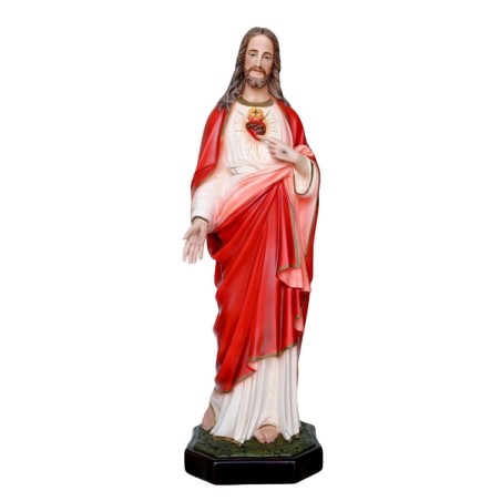 Sacro Cuore in resina cm. 85