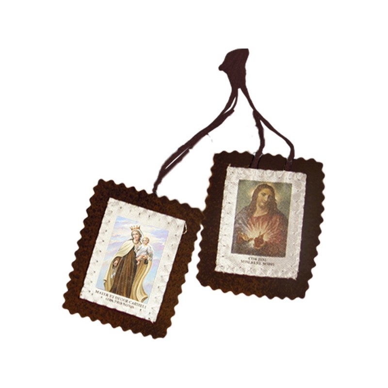 Scapolare in stoffa piccolo cm. 4,5x5,5