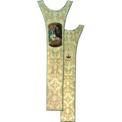 Scapolare ricamo Natività