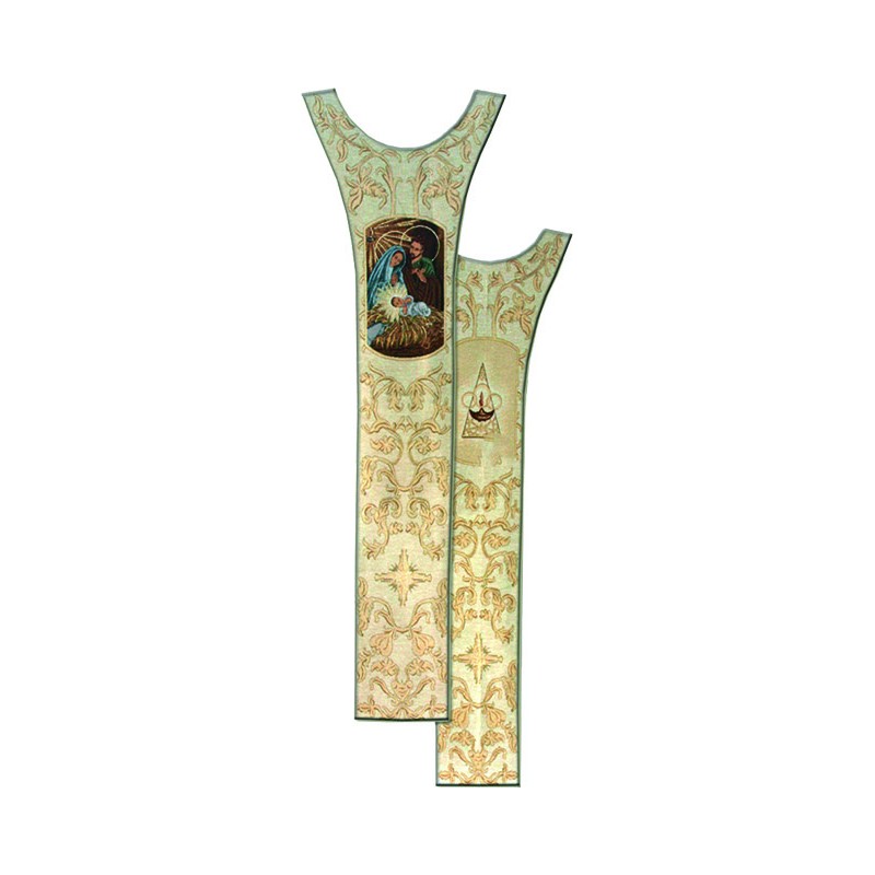 Scapolare ricamo Natività