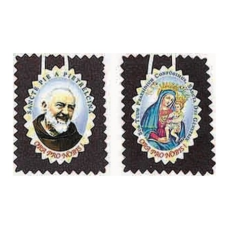 Scapolare S. Pio in stoffa