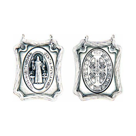 Scapolare San Benedetto in metallo