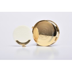 Scatola porta ostie con lunetta