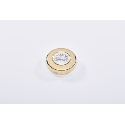 Scatola porta ostie placca argentata